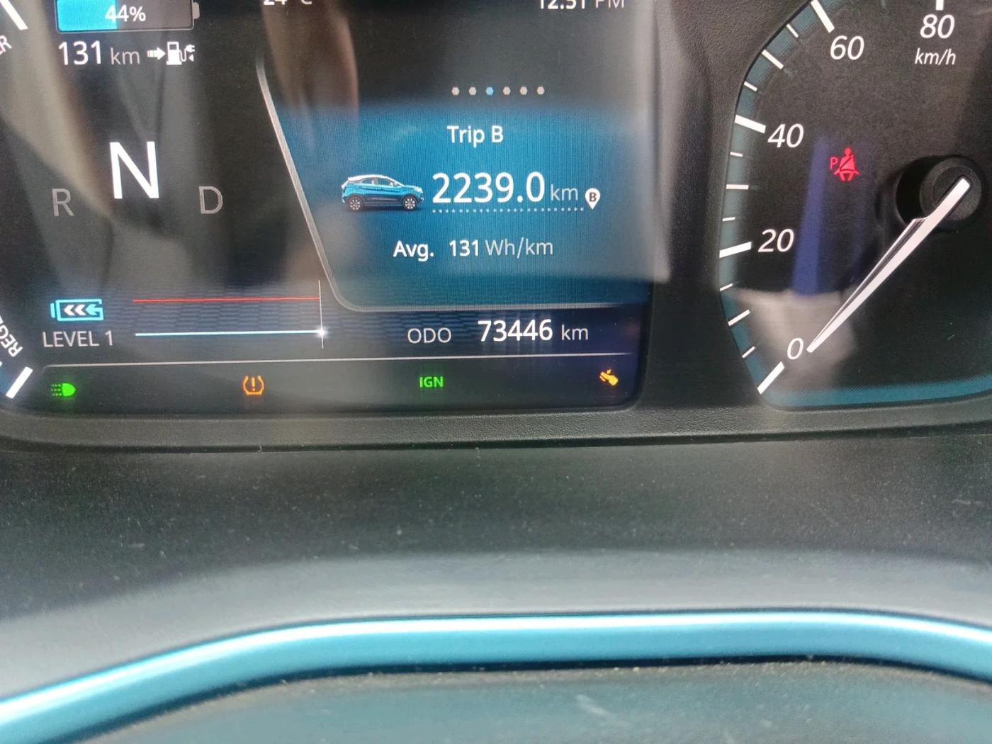 2022 Tata NEXON EV XZ PLUS, Electric, Automatic, 75,695 km, interior
