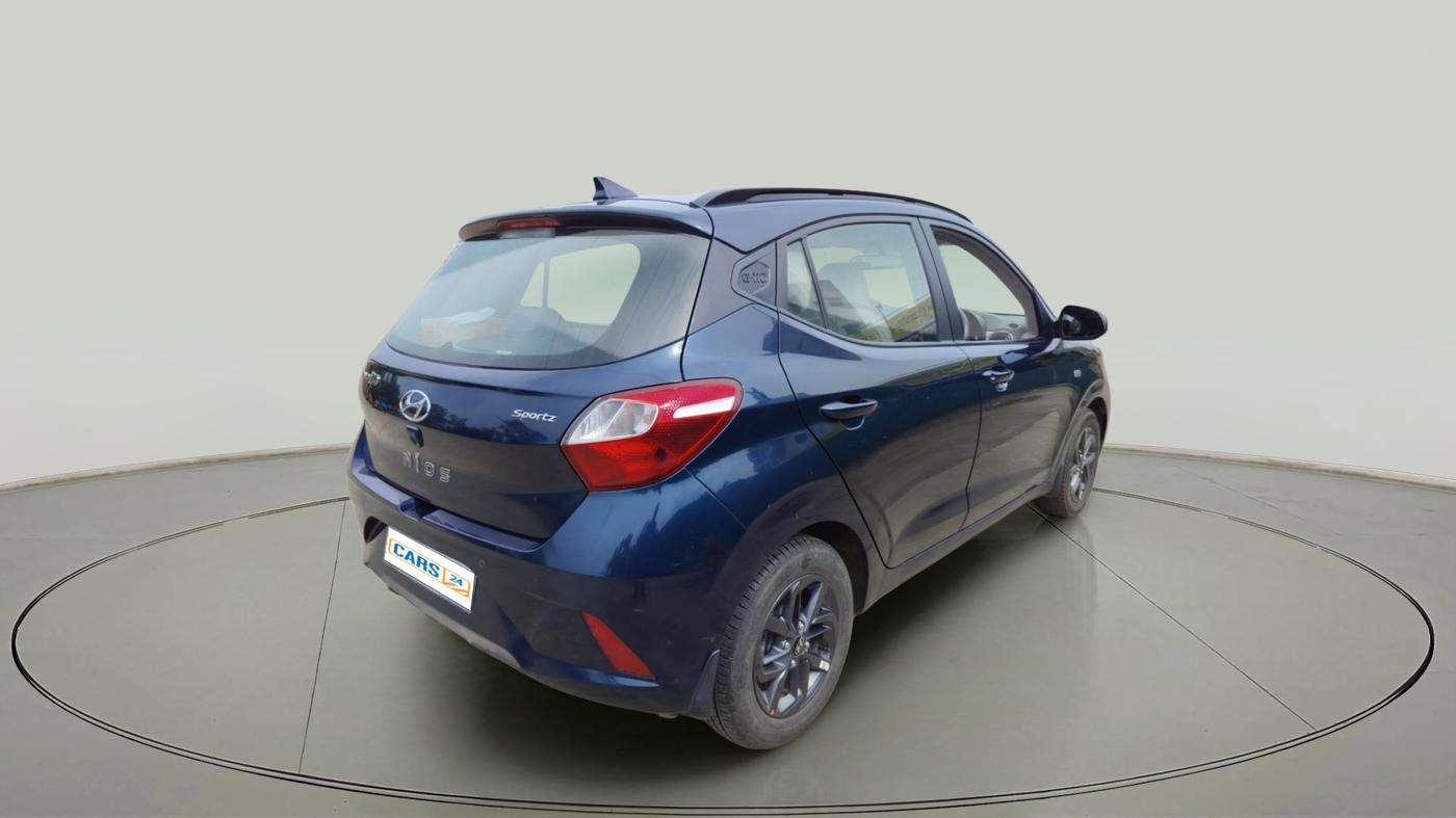 2022 Hyundai GRAND I10 NIOS SPORTZ AMT 1.2 KAPPA VTVT, Petrol, Automatic, 13,751 km, exterior