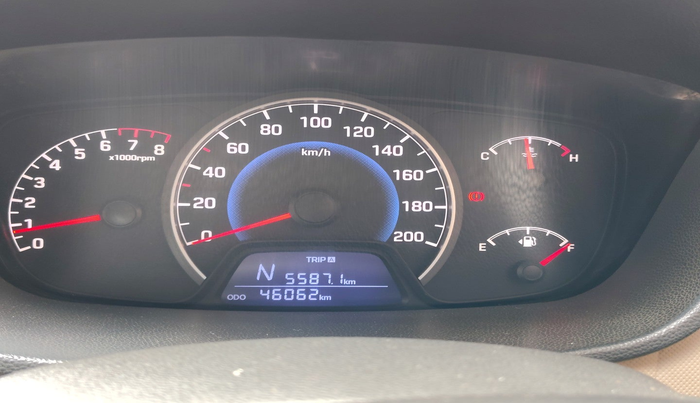 2016 Hyundai Grand i10 ASTA (O) AT 1.2 KAPPA VTVT, Petrol, Automatic, 46,062 km, interior