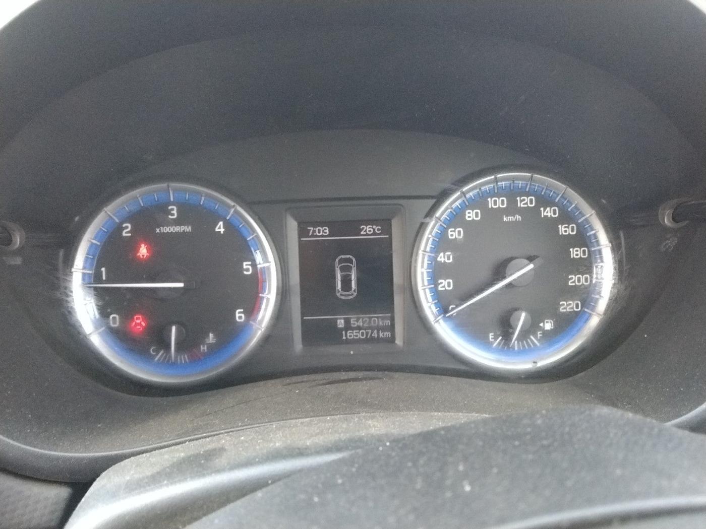 2016 Maruti S Cross ALPHA 1.3, Diesel, Manual, 1,65,074 km, interior