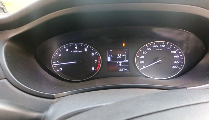 2017 Hyundai Elite i20 SPORTZ 1.2, Petrol, Manual, 72,274 km, interior