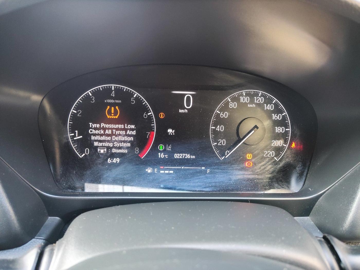 2023 Honda City 1.5L I-VTEC ZX, Petrol, Manual, 22,736 km, interior