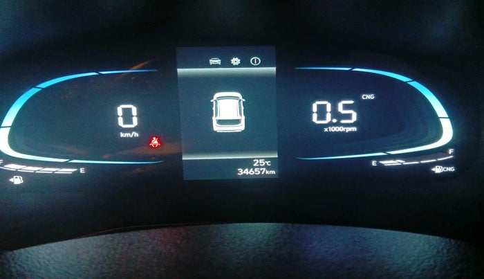 2024 Hyundai EXTER SX 1.2 CNG MT, Petrol, Manual, 34,657 km, interior