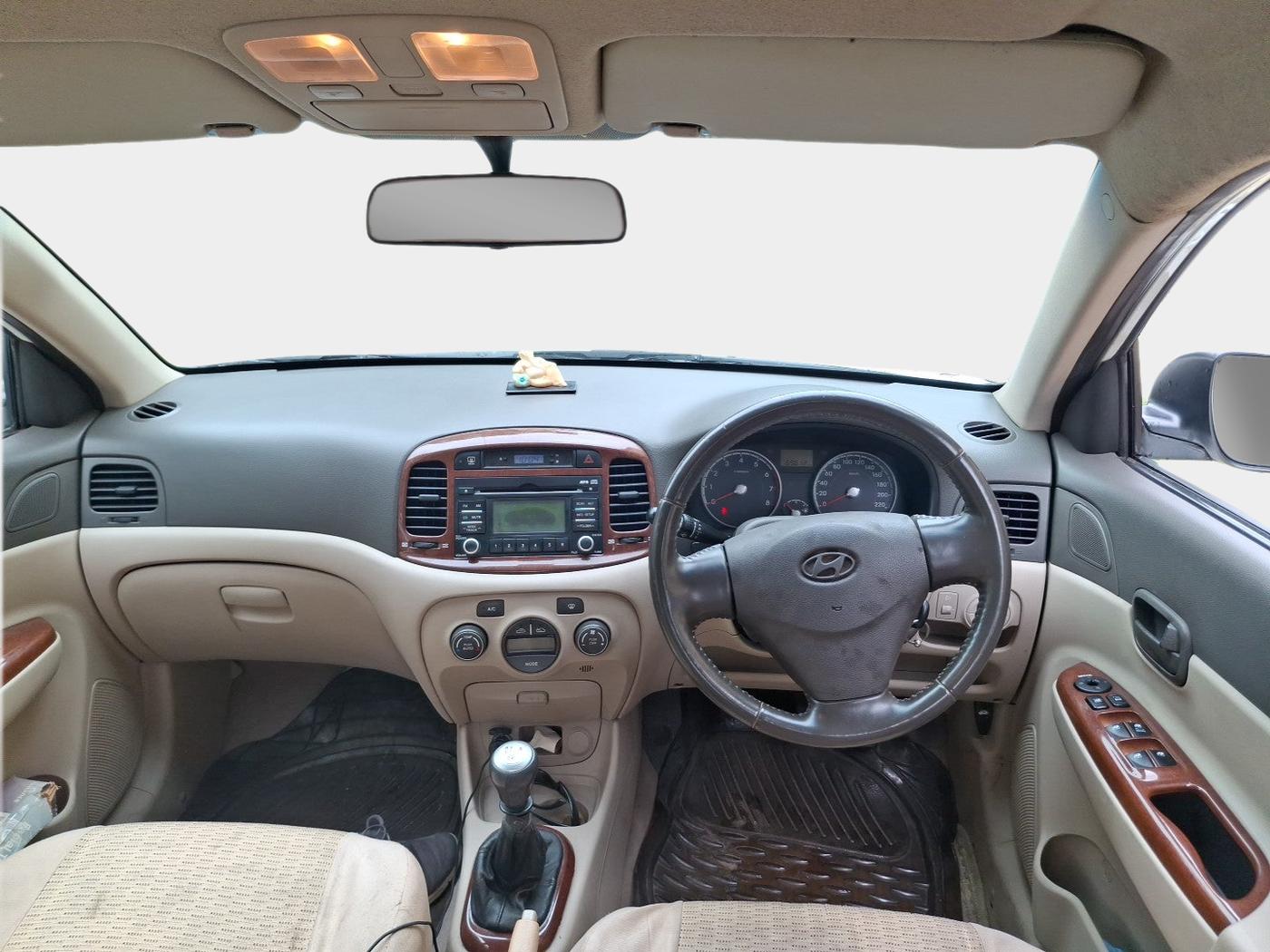 2010 Hyundai Verna TRANSFORM 1.6 SX VTVT, Petrol, Manual, 69,613 km, interior