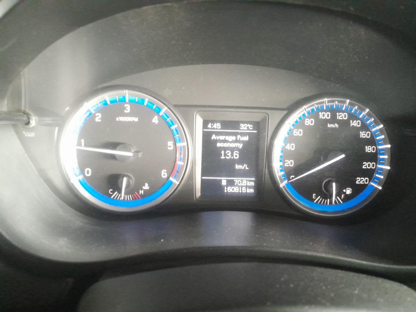 2016 Maruti S Cross ZETA 1.3, Diesel, Manual, 1,60,816 km, interior