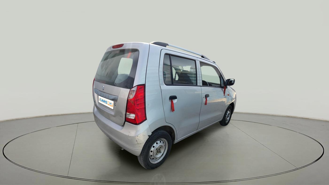 2011 Maruti Wagon R 1.0 LXI, Petrol, Manual, 53,187 km, exterior