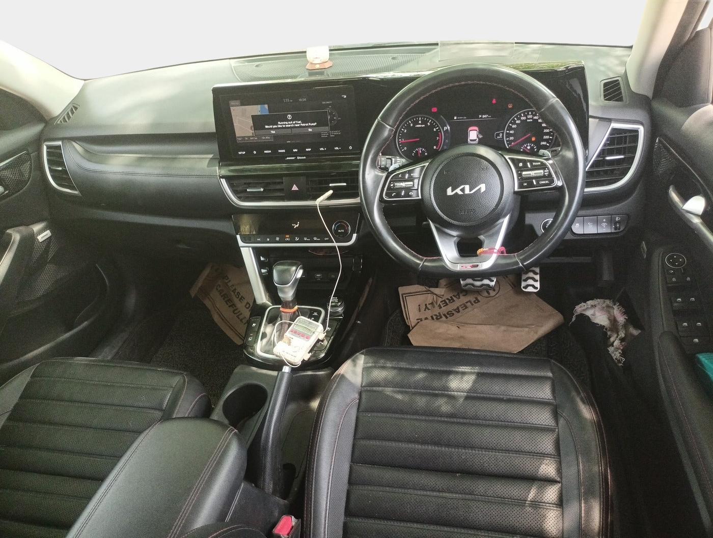 2022 KIA SELTOS GTX PLUS DCT 1.4 PETROL, Petrol, Automatic, 26,274 km, interior
