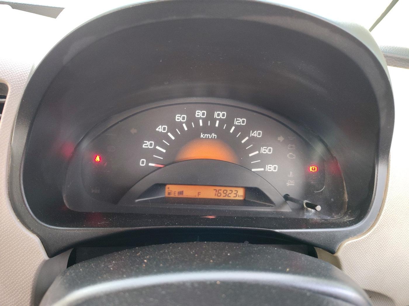 2013 Maruti Wagon R 1.0 LXI CNG, Petrol, Manual, 76,923 km, interior