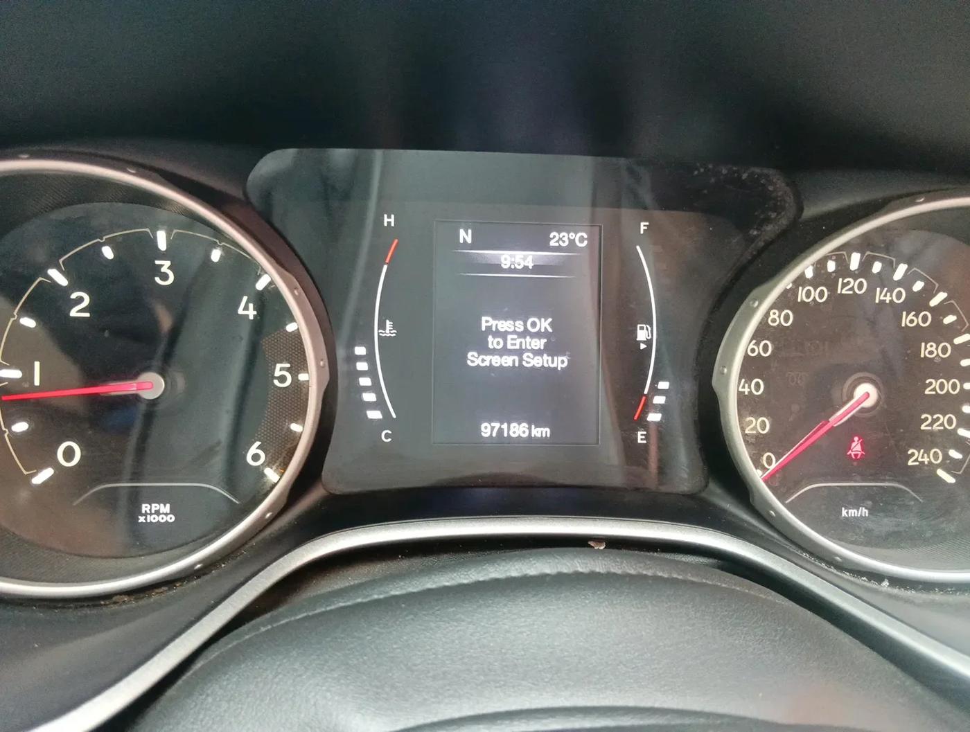 2017 Jeep Compass LONGITUDE (O) 2.0 DIESEL, Diesel, Manual, 97,186 km, interior