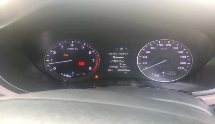 2016 Hyundai Elite i20 ASTA 1.2, Petrol, Manual, 2,05,645 km, interior