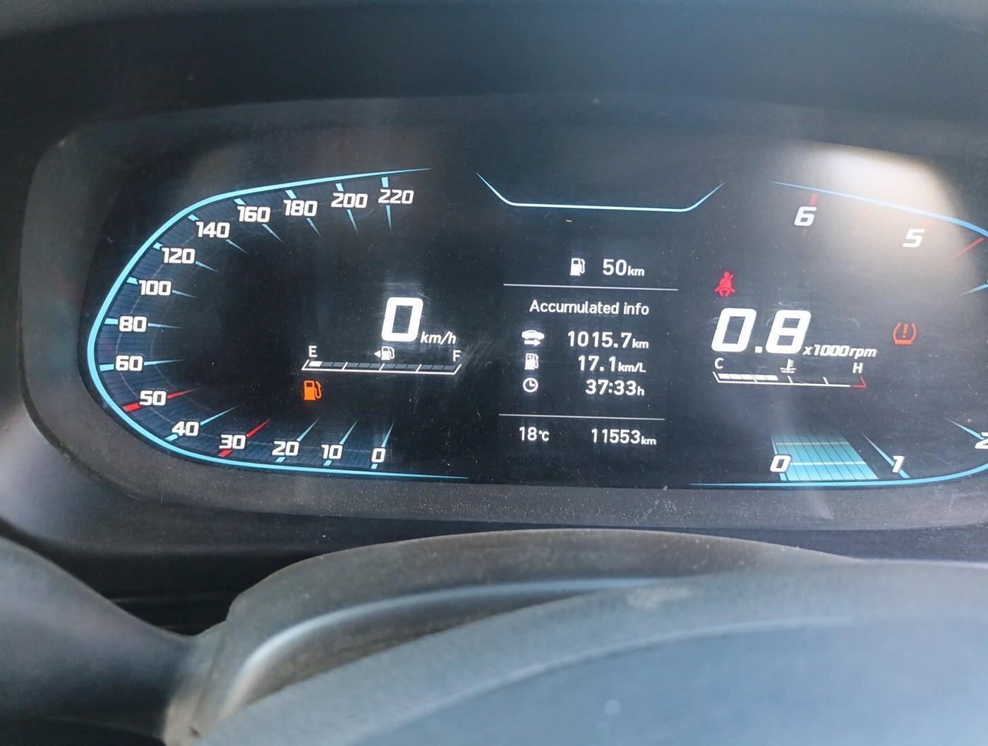2021 Hyundai NEW I20 SPORTZ 1.5 MT, Diesel, Manual, 11,553 km, interior