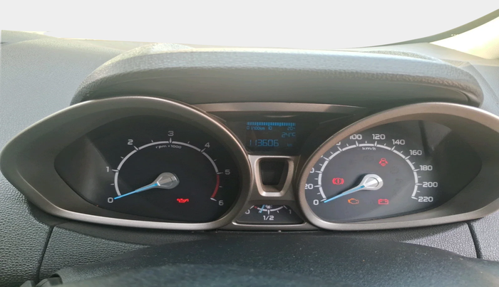 2013 Ford Ecosport TITANIUM 1.5L DIESEL, Diesel, Manual, 1,13,606 km, interior