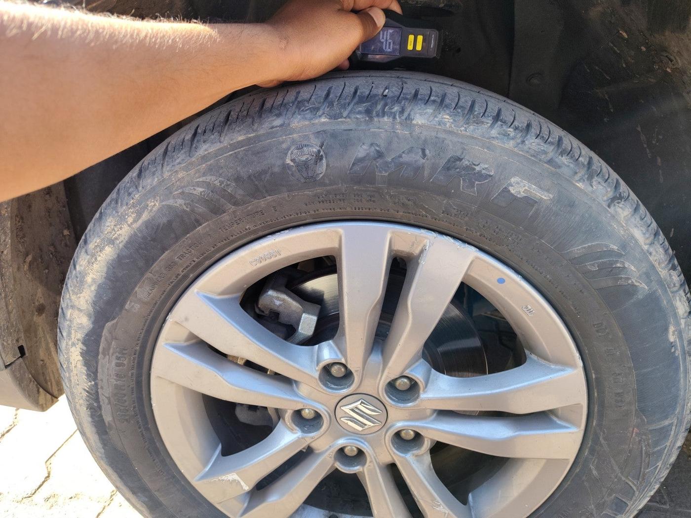 2018 Maruti Vitara Brezza ZDI, Diesel, Manual, 97,082 km, tyre