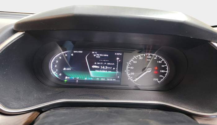 2020 Tata Harrier XZ PLUS 2.0L, Diesel, Manual, 73,172 km, interior