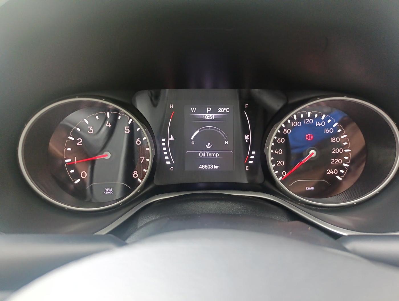 2018 Jeep Compass LIMITED 1.4 PETROL AT, Petrol, Automatic, 46,603 km, interior