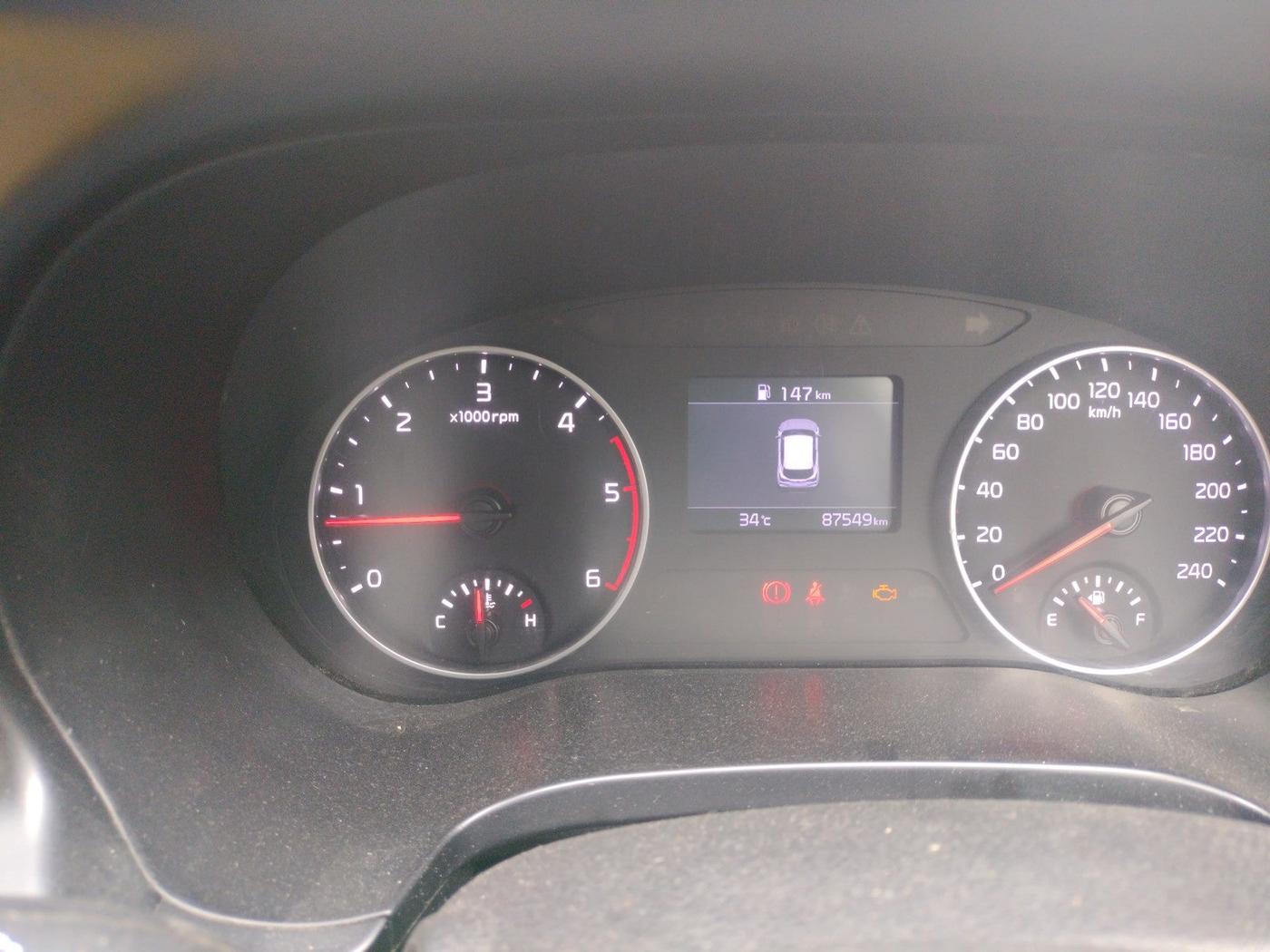2020 KIA SELTOS HTE 1.5 DIESEL, Diesel, Manual, 90,600 km, interior