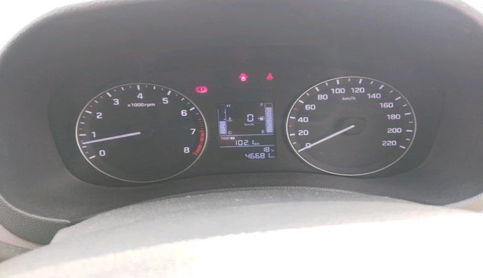 2017 Hyundai Creta E PLUS 1.6 PETROL, Petrol, Manual, 46,681 km, interior