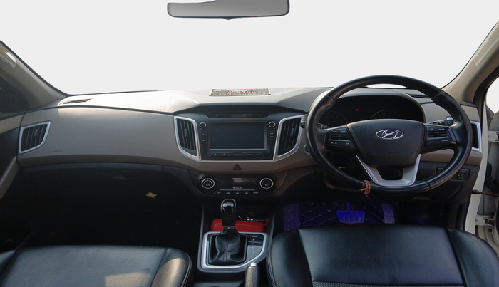 2018 Hyundai Creta SX AT 1.6 DIESEL, Diesel, Automatic, 86,592 km, interior