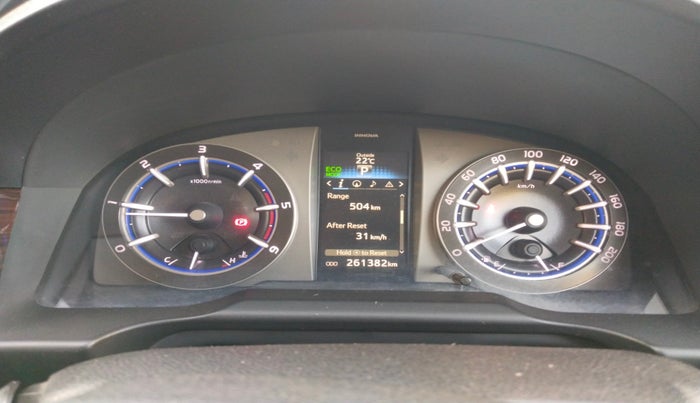 2016 Toyota Innova Crysta 2.8 ZX AT 7 STR, Diesel, Automatic, 2,61,382 km, interior