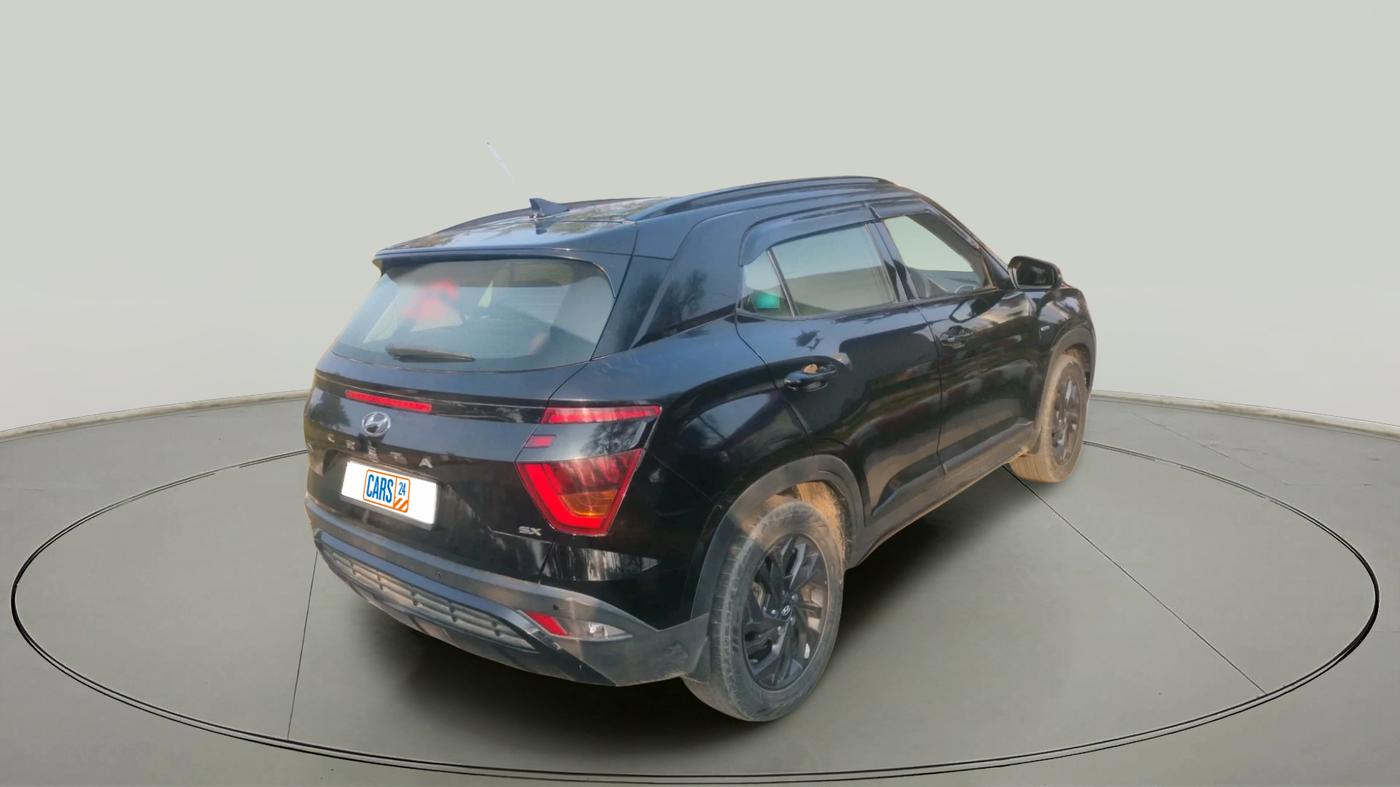 2023 Hyundai Creta SX (O) AT KINGHT 1.5 DIESEL DUAL TONE, Diesel, Automatic, 47,800 km, exterior