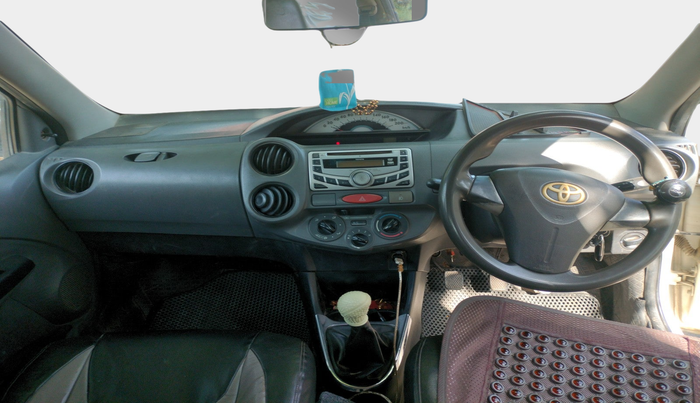 2012 Toyota Etios G, Petrol, Manual, 95,265 km, interior