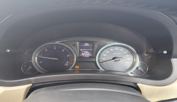 2017 Maruti Ciaz ALPHA DIESEL 1.3, Diesel, Manual, 1,60,266 km, interior