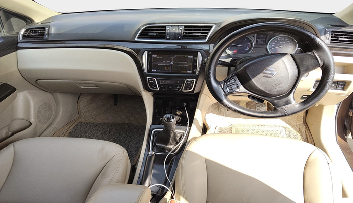 2017 Maruti Ciaz ALPHA DIESEL 1.3, Diesel, Manual, 1,60,266 km, interior