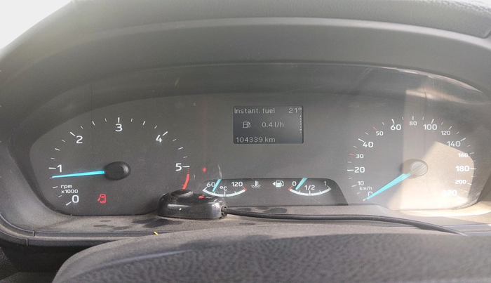 2018 Ford Ecosport AMBIENTE 1.5L DIESEL, Diesel, Manual, 1,04,339 km, interior