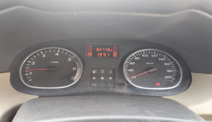 2013 Renault Duster 85 PS RXL DIESEL, Diesel, Manual, 82,770 km, interior