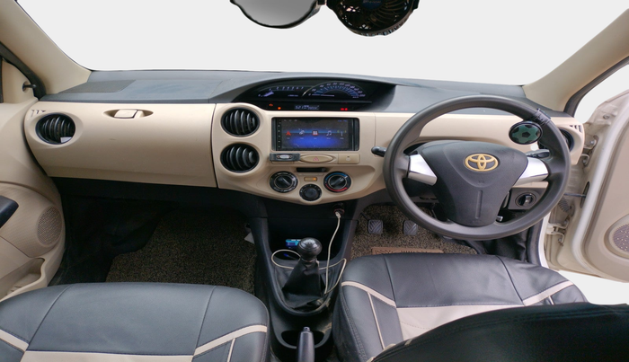 2017 Toyota Etios G, Petrol, Manual, 2,35,528 km, interior
