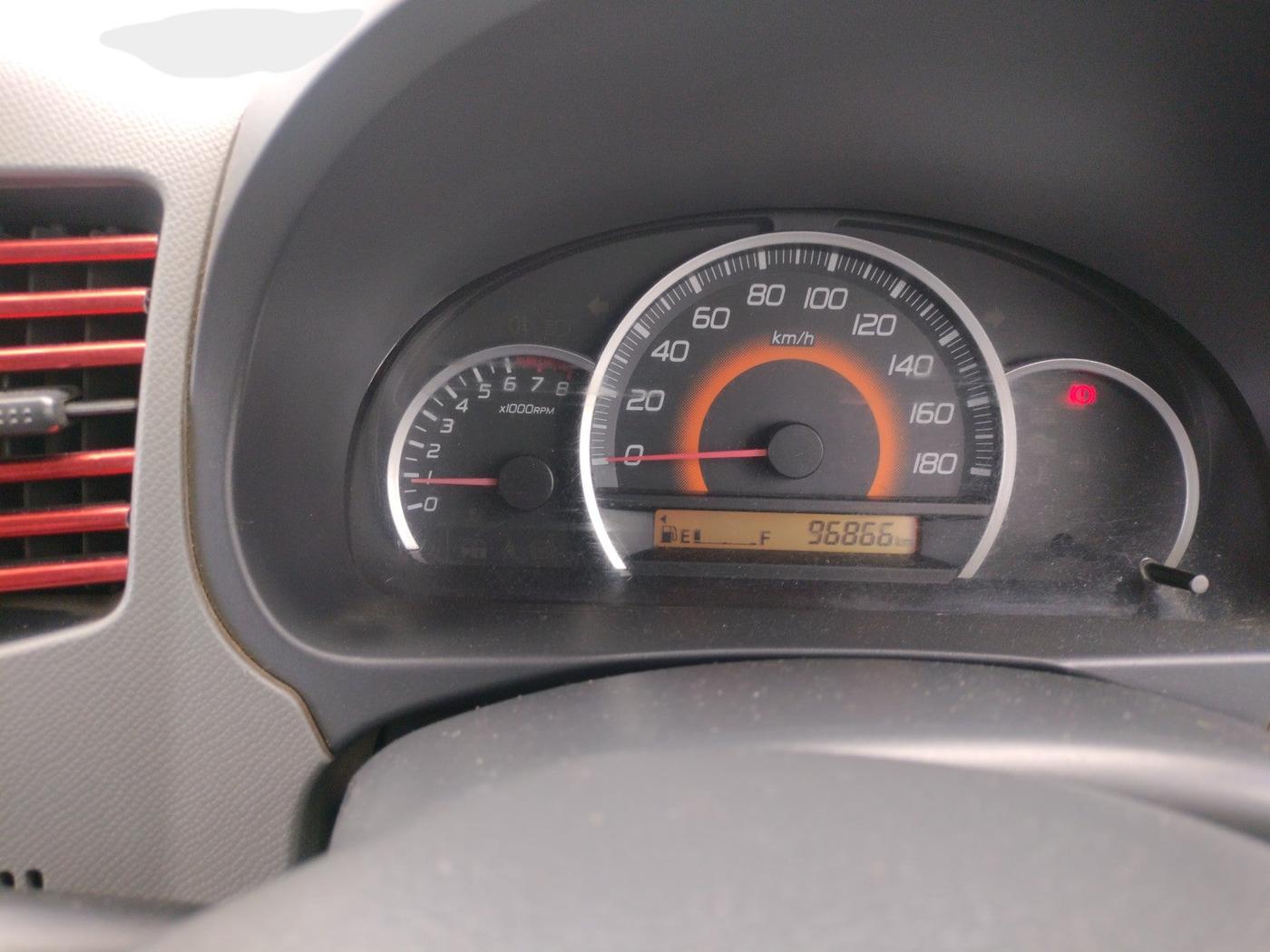 2010 Maruti Wagon R 1.0 VXI, Petrol, Manual, 96,866 km, interior