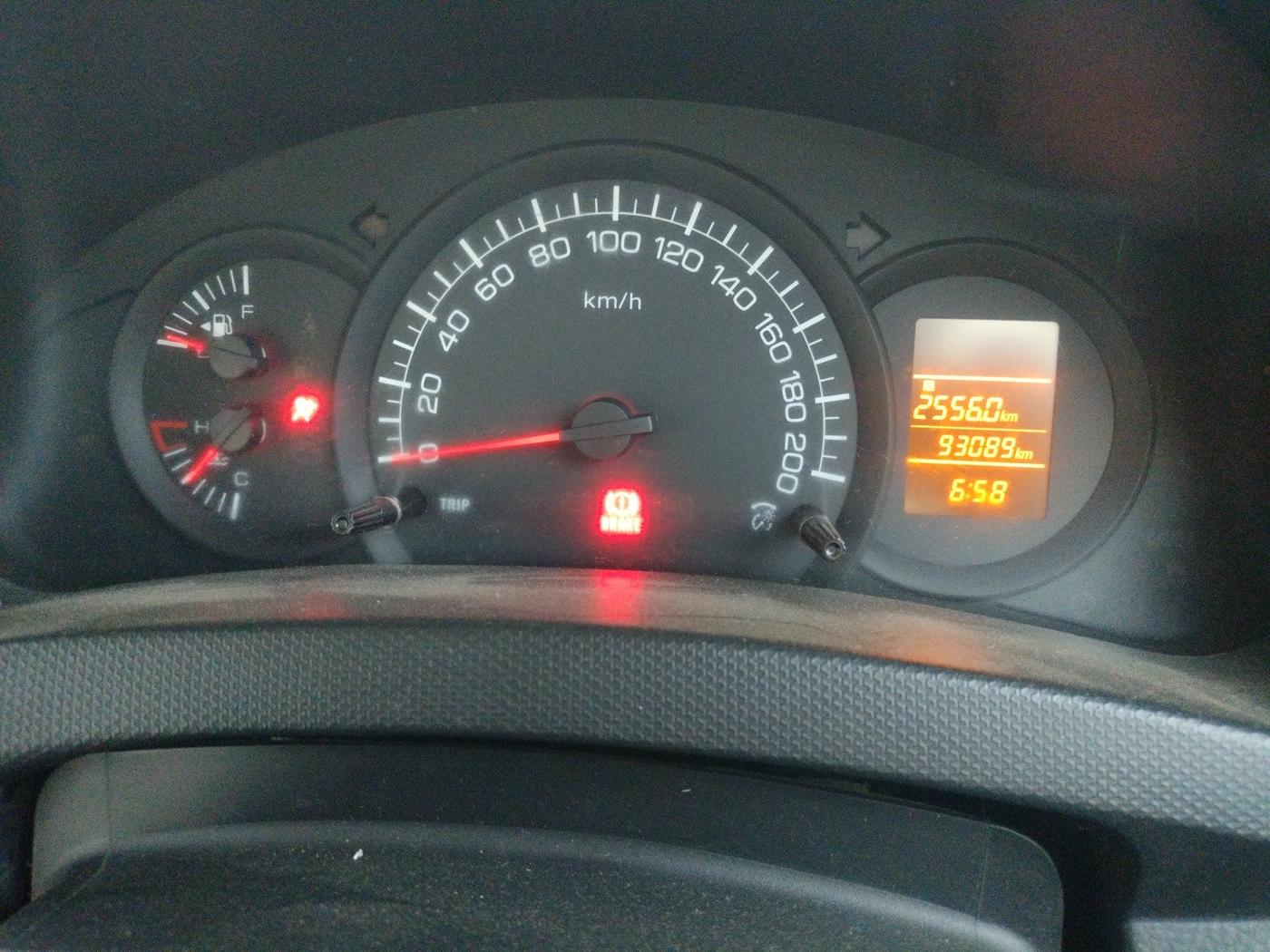 2017 Maruti Swift LXI (O), Petrol, Manual, 93,089 km, interior