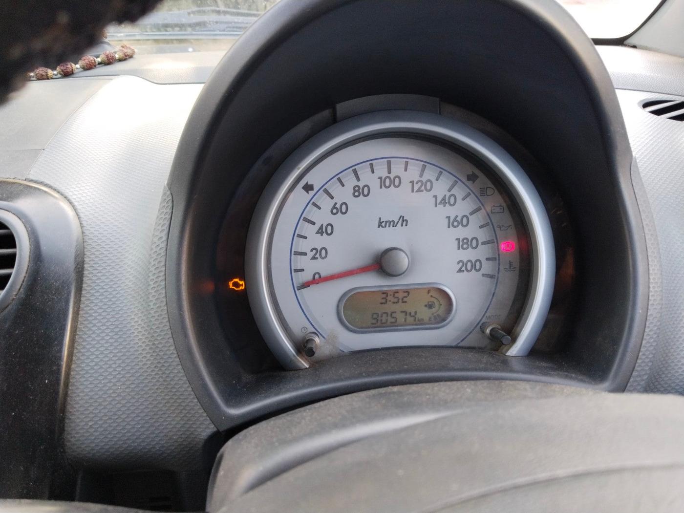 2016 Maruti Ritz LXI, Petrol, Manual, 90,574 km, interior