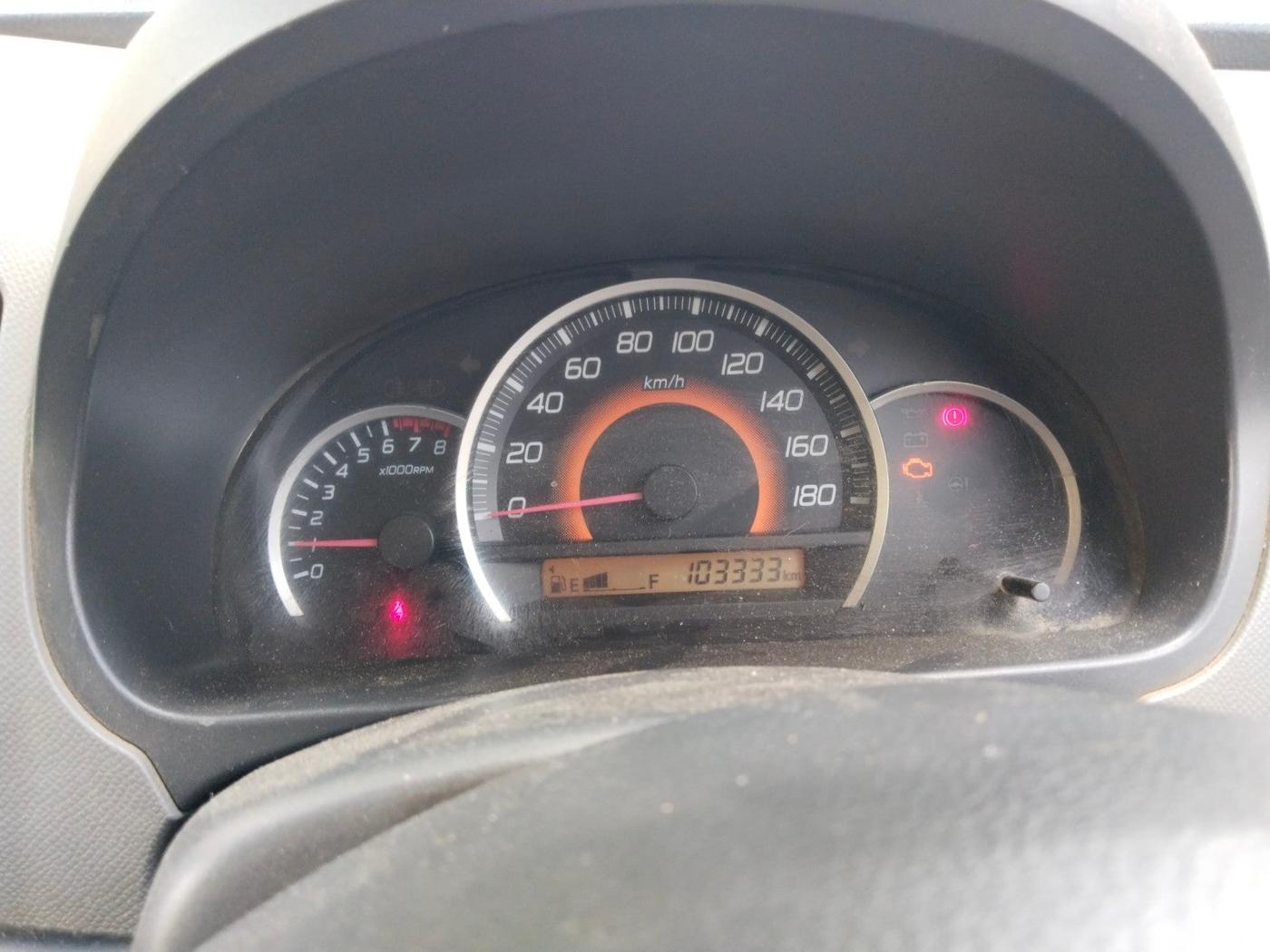2010 Maruti Wagon R 1.0 VXI, Petrol, Manual, 1,03,505 km, interior