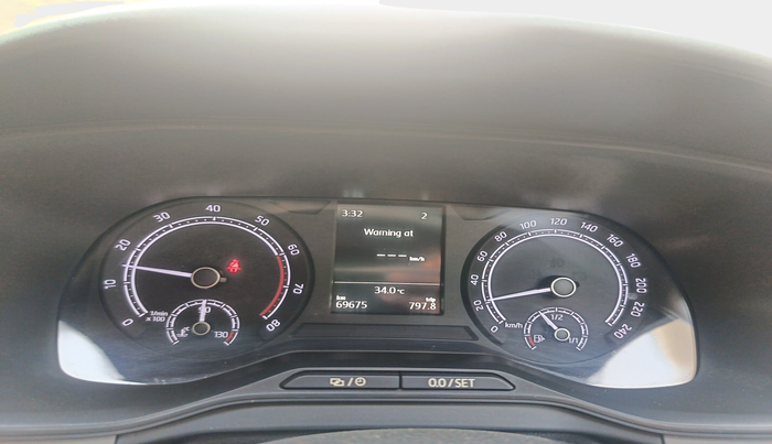 2022 Skoda KUSHAQ AMBITION 1.0L TSI MT, Petrol, Manual, 69,675 km, interior