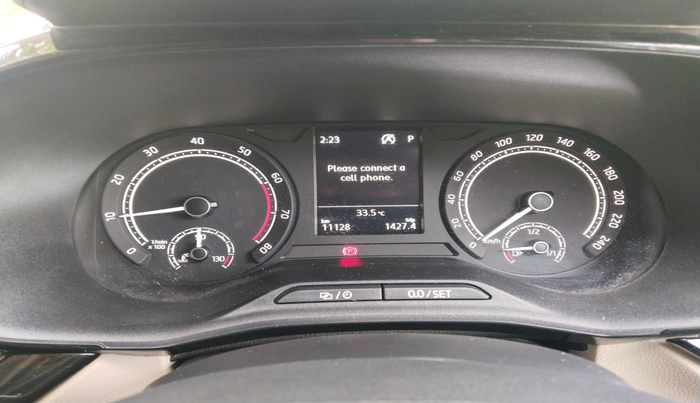 2024 Skoda SLAVIA AMBITION 1.0L TSI AT, Petrol, Automatic, 11,128 km, interior