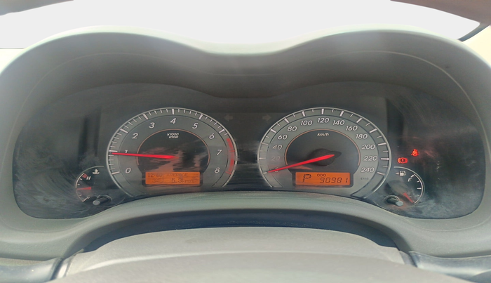 2011 Toyota Corolla Altis VL AT PETROL, Petrol, Automatic, 90,981 km, interior