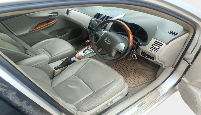 2011 Toyota Corolla Altis VL AT PETROL, Petrol, Automatic, 90,981 km, interior