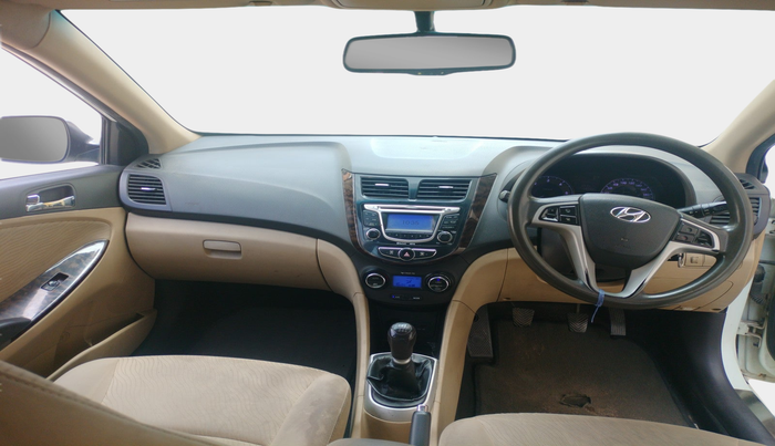2013 Hyundai Verna FLUIDIC 1.6 CRDI SX, Diesel, Manual, 1,23,148 km, interior