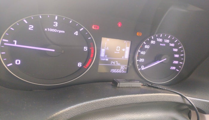 2018 Hyundai Creta E PLUS 1.4 DIESEL, Diesel, Manual, 1,96,665 km, interior