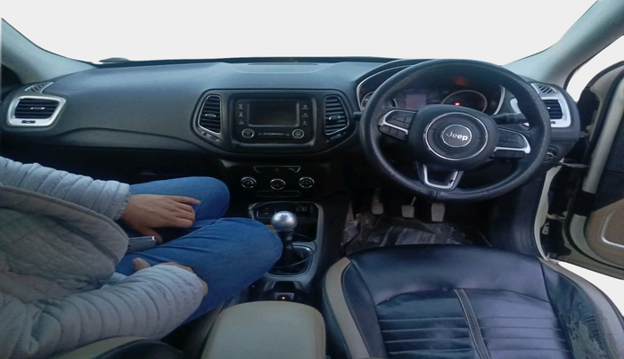 2018 Jeep Compass LONGITUDE 2.0 DIESEL, Diesel, Manual, 1,20,116 km, interior