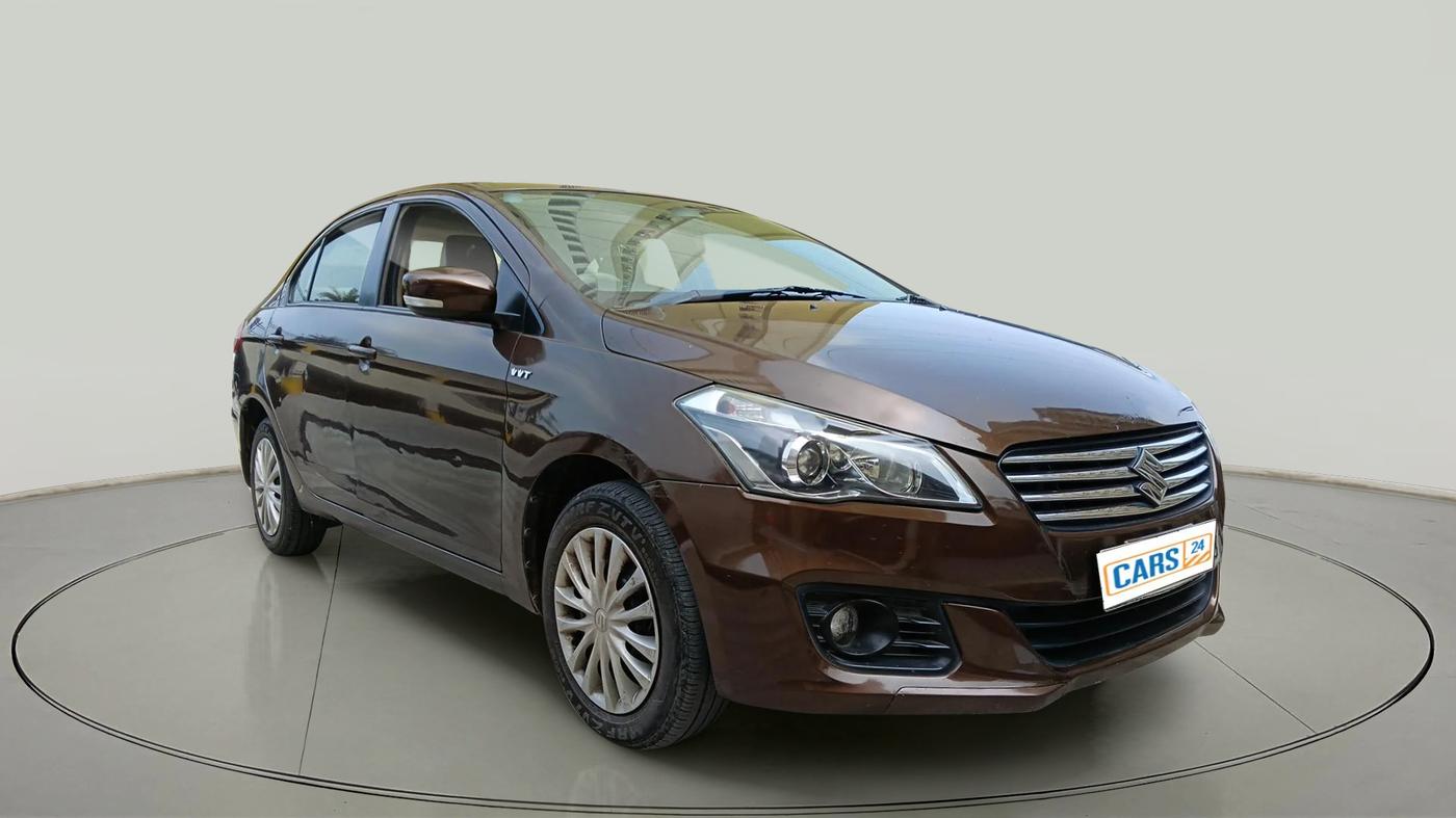 2015 Maruti Ciaz VXI+, Petrol, Manual, 95,000 km, exterior