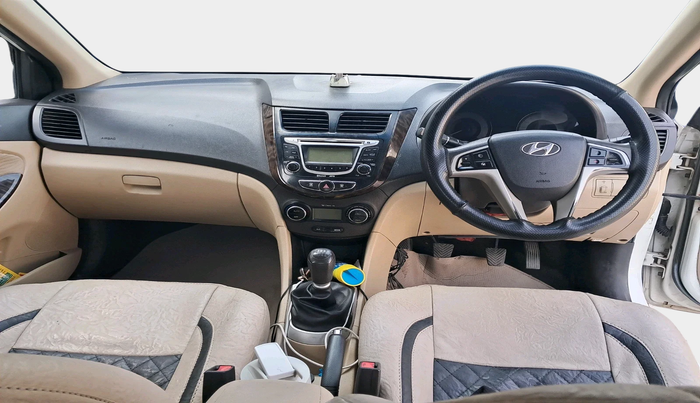 2013 Hyundai Verna FLUIDIC 1.6 CRDI SX, Diesel, Manual, 1,28,893 km, interior