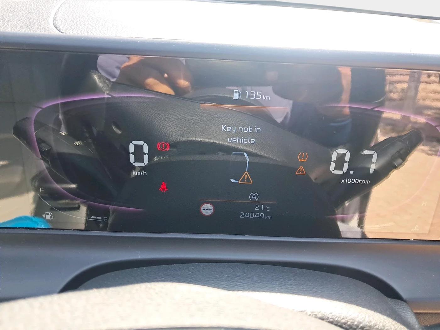 2023 KIA SELTOS  HTX 1.5 PETROL MT, Petrol, Manual, 24,049 km, interior