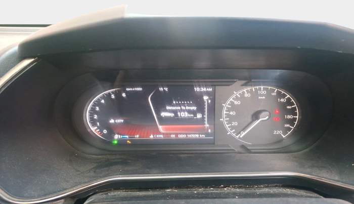 2021 Tata Harrier XZ PLUS 2.0L DARK EDITION, Diesel, Manual, 1,47,270 km, interior