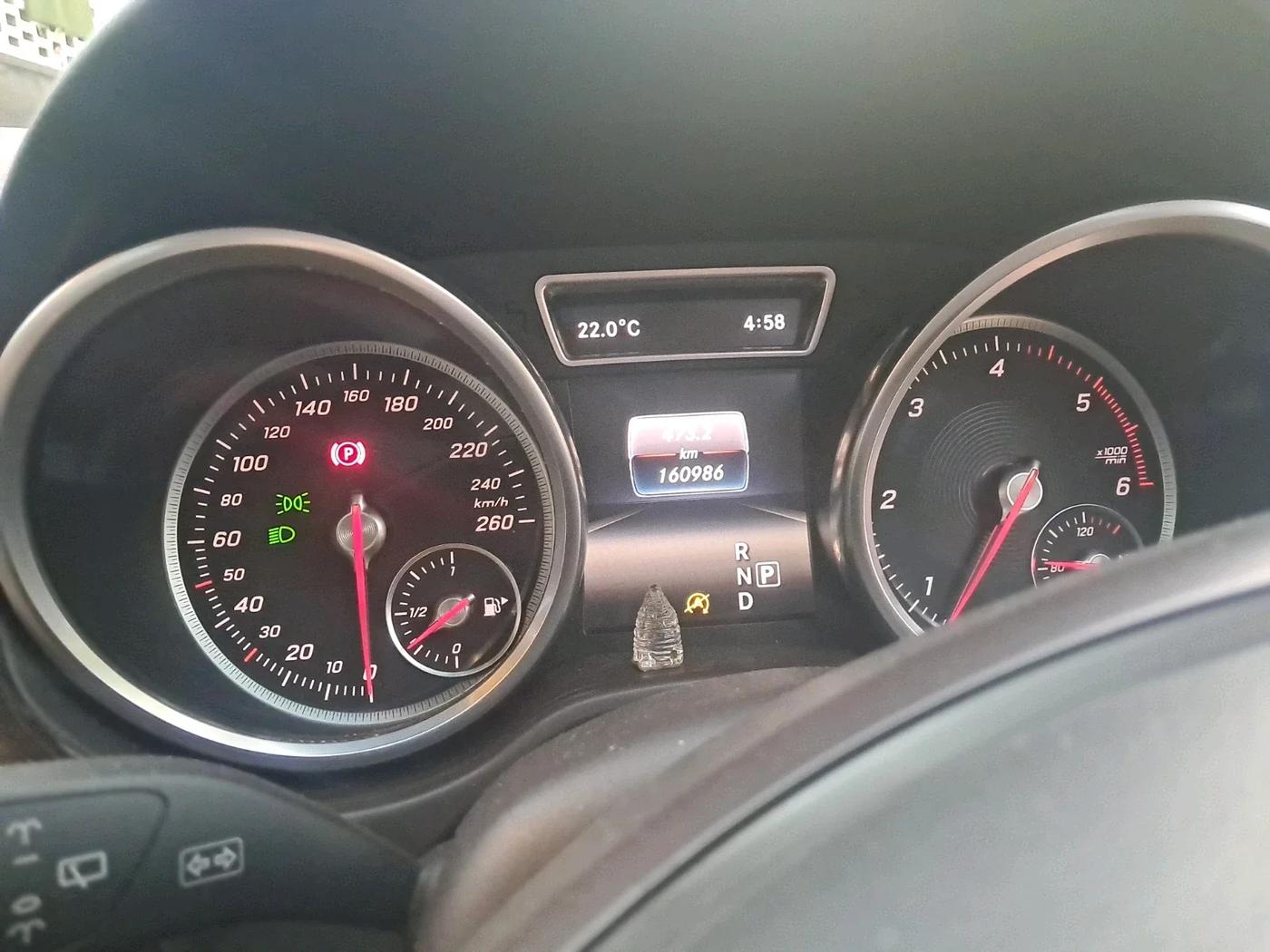 2016 Mercedes Benz GLE 250 D4 MATIC, Diesel, Automatic, 1,60,986 km, interior