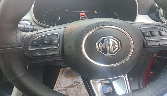 2024 MG ASTOR Select 1.5 CVT (Ivory), Petrol, Automatic, 11,759 km, interior