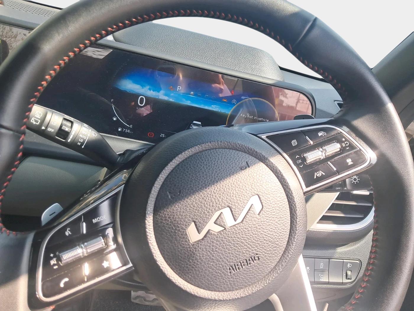 2025 KIA SELTOS  X LINE 1.5 DIESEL AT, Diesel, Automatic, 22,047 km, interior