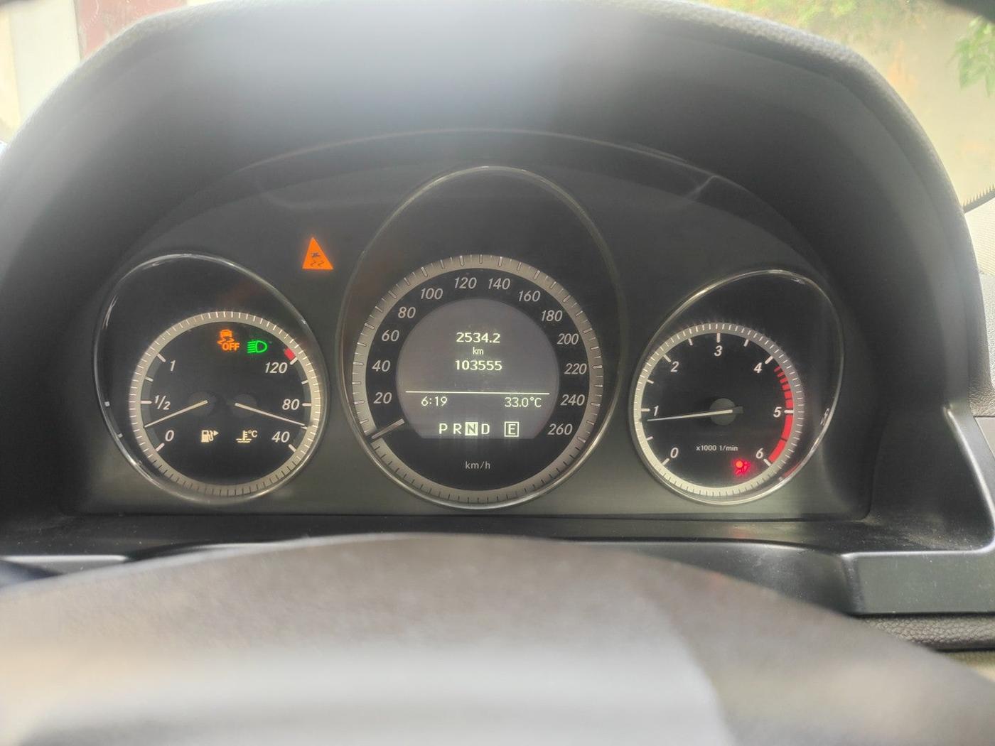 2011 Mercedes Benz C Class 	250 CDI ELEGANCE AT, Diesel, Automatic, 1,03,555 km, interior