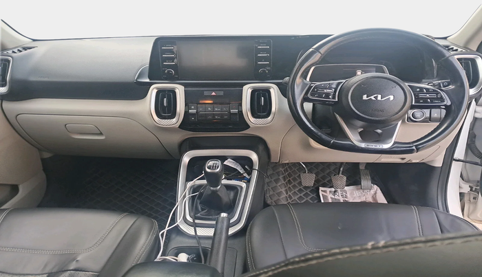 2022 KIA SONET HTX ANNIVERSARY EDITION 1.5, Diesel, Manual, 1,00,383 km, interior